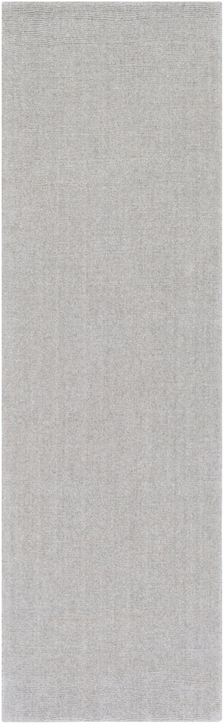 Bari BAR-2304 Modern Wool, Nylon Rug BAR2304-268 Medium Gray 70% Wool, 30% Nylon 2'6" x 8'