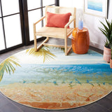 Safavieh Barbados 515 Power Loomed 76% Polypropylene/23% Polyester 1% Backing material Outdoor Rug BAR515A-3