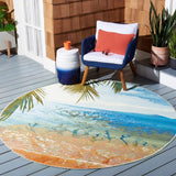 Safavieh Barbados 515 Power Loomed 76% Polypropylene/23% Polyester 1% Backing material Outdoor Rug BAR515A-3