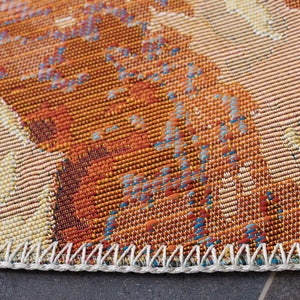 Safavieh Barbados 555 Power Loomed 76% Polypropylene/23% Polyester 1% Backing material Outdoor Rug BAR555A-9