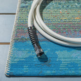 Safavieh Barbados 585 Power Loomed 76% Polypropylene/23% Polyester 1% Backing material Outdoor Rug BAR585M-9