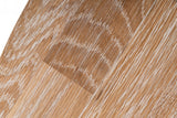 VIG Furniture Modrest Barnum - Industrial White Washed Oak and Black Iron End Table VGAFSH17-ST1