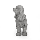  Cocker Spaniel Figurine Black-White : Home & Kitchen