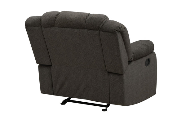 Porter Designs Knox Microfiber Transitional Recliner Gray 03-201C-05-5213