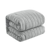 Jessa Grey Queen 3pc Comforter Set