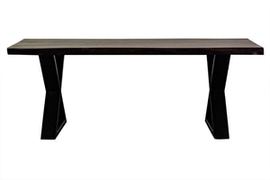 Porter Designs Manzanita Live Edge Solid Acacia Wood Natural Coffee Table Gray 05-196-02-4830X-KIT