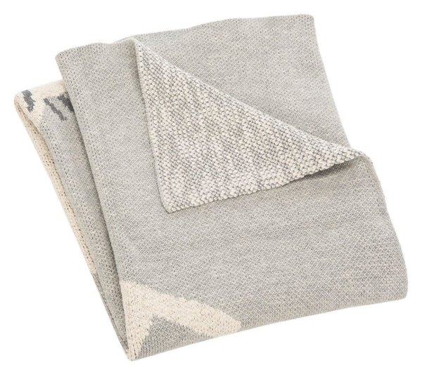 Tater Trot Grey Throw