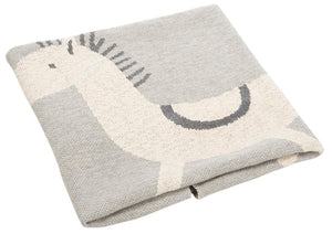 Tater Trot Grey Throw