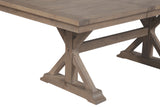 Alpine Furniture Arlo Dining Table 4202-01 Natural Solid Pine 42 x 60-78 x 30