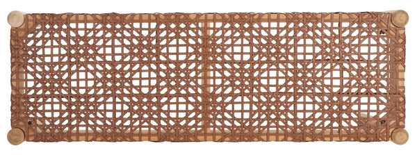Safavieh Bandelier Leather Weave Bench BCH1000D