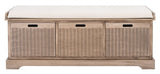 Safavieh Landers 3 Drawer/Cushion Storage Bench BCH5703D