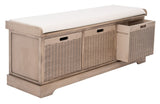 Safavieh Landers 3 Drawer/Cushion Storage Bench BCH5703D