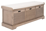 Safavieh Landers 3 Drawer/Cushion Storage Bench BCH5703D