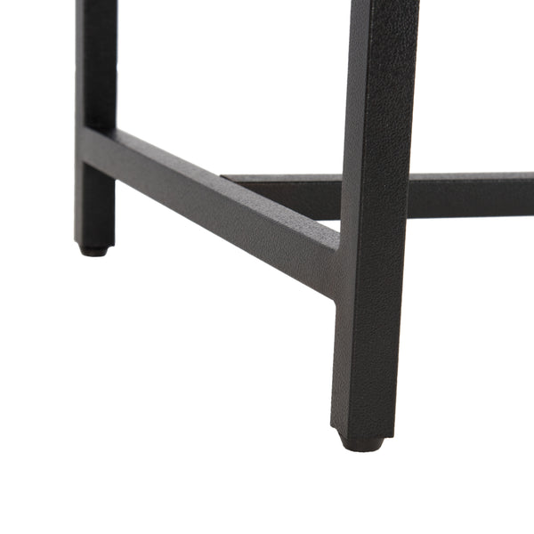 Safavieh Chase Faux Leather Bench Brown Black BCH6204A 889048651142