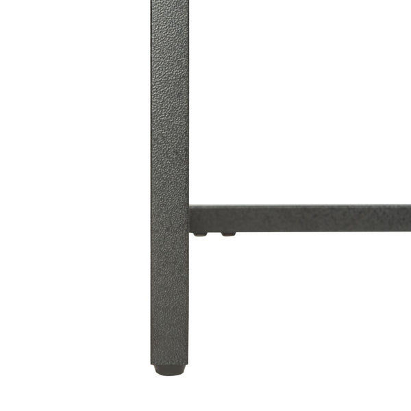 Safavieh Chase Faux Leather Bench Dark Green Black BCH6204C 889048651166