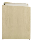 Safavieh Percy Storage Bench White Washed / Beige Wood / Fabric BCH6400B 889048598492