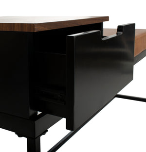 Safavieh Maruka Bench With Storage Brown / Brown Wood/Pu/Metal BCH6401C 889048503267