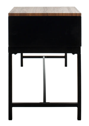 Safavieh Maruka Bench With Storage Brown / Brown Wood/Pu/Metal BCH6401C 889048503267