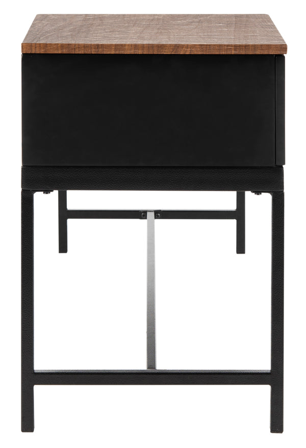 Safavieh Maruka Bench With Storage Grey Wash / Dark Green Wood/Pu/Metal BCH6401D 889048503274