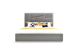 VIG Furniture Queen Modrest Chrysler Modern Grey Bedroom Set VGVCBD8978-SET-GRY-Q