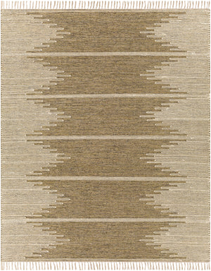 Bedouin BDO-2322 Global Cotton, Wool Rug BDO2322-810 Taupe, Black, Cream 70% Cotton, 30% Wool 8' x 10'