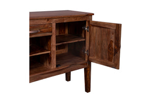 Porter Designs Sonora Solid Sheesham Wood Natural Sideboard Brown 07-116-06-803H