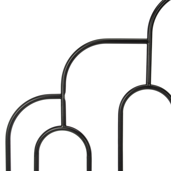 Paloma Metal Retro Bed - Luxurious Design with Sinuous Curves, Perfect for Any Bedroom Décor