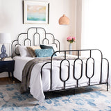 Paloma Metal Retro Bed - Queen Size