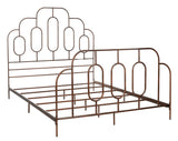 Paloma Metal Retro Bed - Queen Size