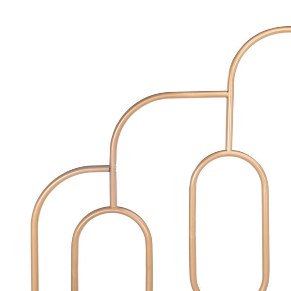 Paloma Metal Retro Bed - Luxurious Design with Sinuous Curves, Perfect for Any Bedroom Décor