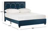 Safavieh Solania Full Bed Navy BED6302B-F 889048585829