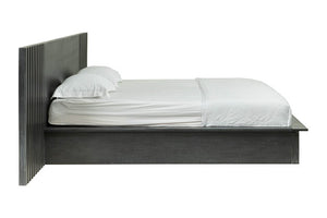 VIG Furniture Modrest Manchester- Contemporary Platform Dark Grey EK Bed VGWD-HLF2-BED-EK