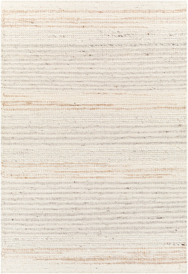 Bremen BEN-2302 Modern Wool Rug BEN2302-81012 Cream, Light Gray, Beige, Dark Brown 100% Wool 8'10" x 12'