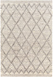 Bremen BEN-2305 Global Wool Rug BEN2305-81012 Light Gray, Cream, Medium Gray, Charcoal, Dark Brown 100% Wool 8'10" x 12'