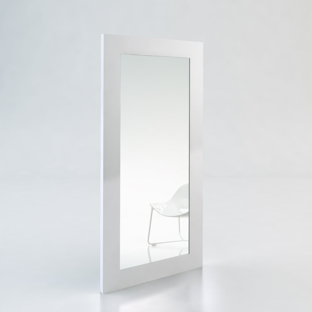 VIG Furniture Modrest Beth - Modern White Floor Mirror VGBB702R-WHT-MIR