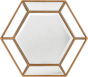 Beehive BEV-001 Traditional Manufactured Wood Mirror BEV001-2020  Manufactured Wood, Manufactured Wood 20"H x 20"W