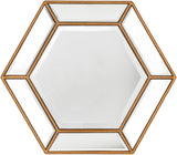 Beehive BEV-001 Traditional Manufactured Wood Mirror