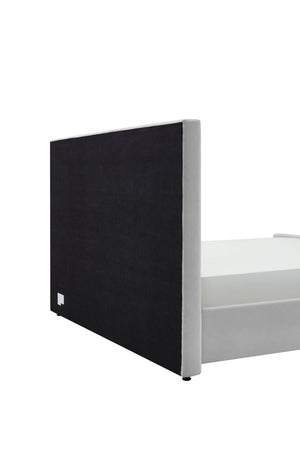 VIG Furniture Modrest Beverly - Modern Grey Velvet Bed VGJYJY-653-XGRY-BED