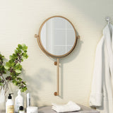 Zuo Modern Bernis Steel, Glass Modern Commercial Grade Mirror Gold Steel, Glass