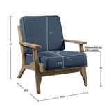 INK+IVY Malibu Casual Malibu Accent Chair II100-0488