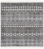 Safavieh Berber Fringe Shag 516 80% Polypropylene + 20% Polyester Power Loomed Shag & Flokati Rug BFG516F-3SQ