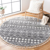 Safavieh Berber Fringe Shag 516 80% Polypropylene + 20% Polyester Power Loomed Shag & Flokati Rug BFG516F-3SQ