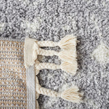 Safavieh Berber Fringe Shag 516 80% Polypropylene + 20% Polyester Power Loomed Shag & Flokati Rug BFG516G-9