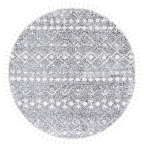 Safavieh Berber Fringe Shag 516 80% Polypropylene + 20% Polyester Power Loomed Shag & Flokati Rug BFG516G-9