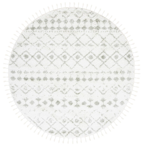 Safavieh Berber Fringe Shag 516 80% Polypropylene + 20% Polyester Power Loomed Shag & Flokati Rug BFG516H-9