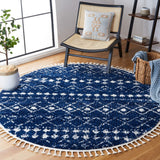 Safavieh Berber Fringe Shag 516 80% Polypropylene + 20% Polyester Power Loomed Shag & Flokati Rug BFG516N-9