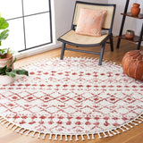 Safavieh Berber Fringe Shag 516 80% Polypropylene + 20% Polyester Power Loomed Shag & Flokati Rug BFG516P-9