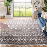 Berber Fringe Shag 516 Shag & Flokati Power Loomed 80% Polypropylene + 20% Polyester Rug Brown / Ivory