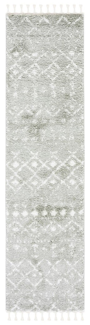Safavieh Berber Fringe Shag 516 80% Polypropylene + 20% Polyester Power Loomed Shag & Flokati Rug BFG516W-9