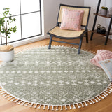 Safavieh Berber Fringe Shag 516 80% Polypropylene + 20% Polyester Power Loomed Shag & Flokati Rug BFG516W-9